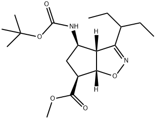 (1S-4R)-4-[[(1,1-diMethylethoxy)carbonyl]aMino]- 2-Cyclopentene-1-carboxylic acid Metil ester