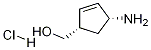 (1S,4R)-(4-Aminocyclopent-2-enyl)metanol hidroklorida