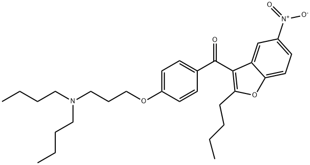 (2-Butil-5-nitro-3-benzofuranil)[4-[3-(dibutilamino)propoksi]fenil]metanaon