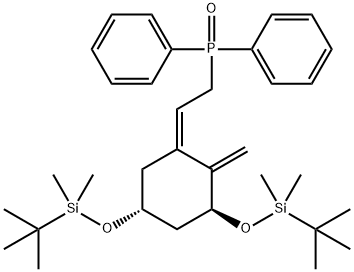 [3S-(1Z,3a,5b)]-[2-[3,5-Bis[[(tert-butil)dimetilsilil]oksi]-2-methylenecyclohexylidene]etil]difenilfosfin oksida
