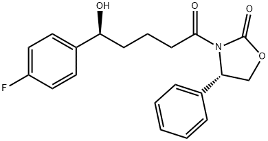 (4S)-3-[(5R)-5-(4-FLUOROPHENYL)-5-HYDROXYPENTANOYL]-4-FENIL-1,3-OXAZOLIDIN-2-ONE