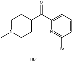 (6-bromopyridin-2-yl)-(1-methylpiperidin-4-yl)metana hidrobromida