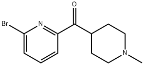 (6-broMopyridin-2-yl)(1-Methylpiperidin-4-yl)Metanon