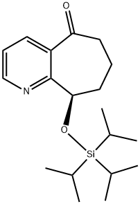 (R)-9-((triisopropilsilil)oksi)-6,7,8,9-tetrahidro-5H-siklohepta[b]piridin-5-onhidroklorida