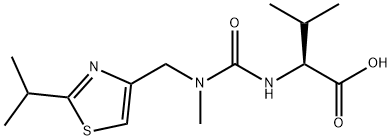 (S)-2-(3-((2-Isopropiltiazol-4-il)metil)-3-metilureido)-3-metilbutanoat asam