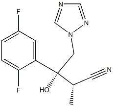 (αS,βR)-β-(2,5-Difluorophenyl)-β-hydroxy-α-Methyl-1H-1,2,4-triazole-1-butanenitrile