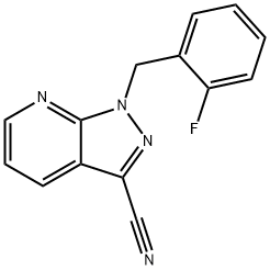1-(2-fluorobenzil)-1H-pirazolo[3,4-b]piridin-3-karbonitril