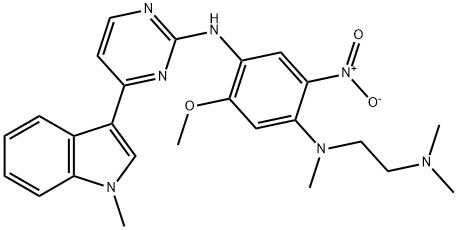 1,4-BenzenediaTambang, N1-[2-(diMethylaMino)etil]-5-Metoksi-N1-Metil-N4-[4-(1-Metil-1H-indol-3-yl)-2-pyriMidinyl]-2 -nitro