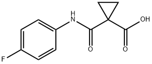 1-(4-Fluorofenilkarbamoil)asam siklopropanakarboksilat