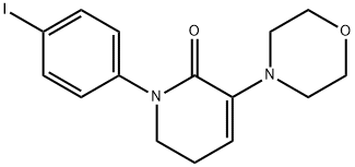 1-(4-iodofenil)-3-morfolino-5,6-dihidropiridin-2(1H)-satu
