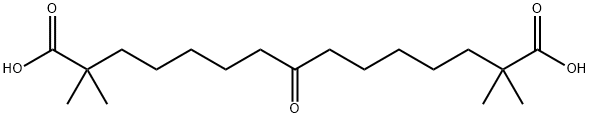 Asam 2,2,14,14-tetrametil-8-oksopentadekanadioat