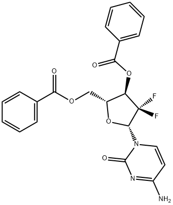 2',2'-Difluoro-2'-deoxycytidine-3',5'-dibenzoat