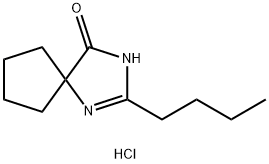 2-Butil-4-spirocyclopentane-2-imidazolin-5-one hidroklorida