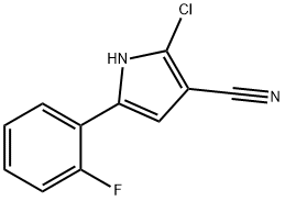 2-kloro-5-(2-fluorofenil)-1H-pirol-3-karbonitril