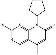 2-kloro-8-siklopentil-5-Metilpirido[2,3-d]piriMidin-7(8H)-satu