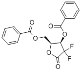 2-Deoksi-2,2-difluoro-D-eritro-pentafuranous-1-ulosa-3,5-dibenzoat