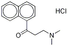 3-(DIMETILAMINO)-1-(NAFTALEN-1-YL)PROPAN-1-SATU HIDROKLORIDA