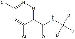 3-Pyridanzinecarboxamide,4,6-dikloro-N-(metil-d3)
