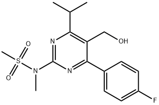 4-(4-Fluorofenil)-6-isopropil-2-[(N-metil-n-metilsulfonil)amino]pirimidin-5-il-metanol