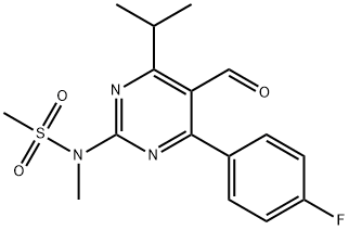 4-(4-Fluorofenil)-6-isopropil-2-[(N-metil-N-metilsulfonil)amino]pirimidinil-5-il-formil