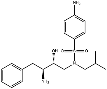 4-AMINO-N-[(2R,3S)-3-AMINO-2-HIDROKSI-4-FENILBUTIL]-N-ISOBUTYLBENZENE-1-SULFONAMIDE