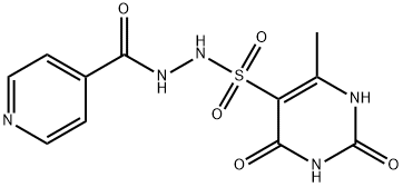 Asam 4-piridinkarboksilat, 2-[(1,2,3,4-tetrahidro-6-metil-2,4-dioxo-5-pirimidinil)sulfonil]hidrazida