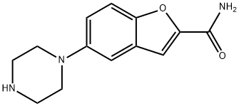 5-(1-Piperazinil)benzofuran-2-karboksamida