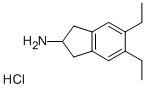 5,6-Diethyl-2,3-dihydro-1H-inden-2-amine hidroklorida