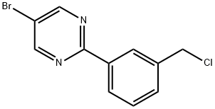 5-broMo-2-(3-(kloroMetil)fenil)pirimidin