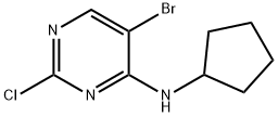 5-broMo-2-kloro-N-siklopentilpiriMidin-4-aMine