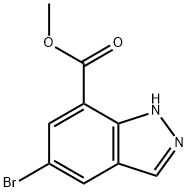 5-BROMO-7-INDAZOLECARBOXYLIC ASAM METIL ESTER