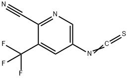5-isothiocyanato-3-(trifluorometil)pikolinonitrile