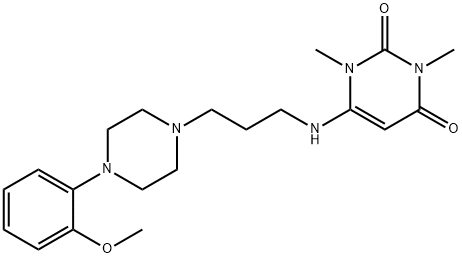 6-[[3-[4-(2-Metoksifenil)-1-piperazinil]propil]amino]-1,3-dimetilurasil