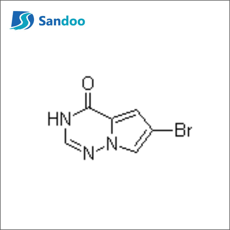 6-Bromopyrrolo[2,1-f][1,2,4]Triazin-4(1H)-Satu