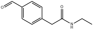 Benzeneacetamide, N-etil-4-formil-