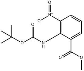 ASAM BENZOAT, 2-[[(1,1-DIMETHYLETHOXY)KARBONIL]AMINO]-3-NITRO-METIL ESTER