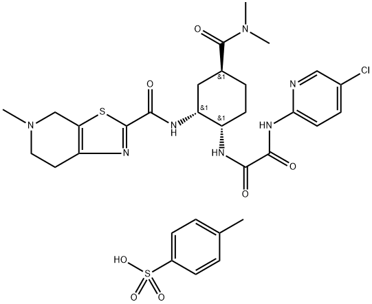 Edoxaban (garam TsOH)