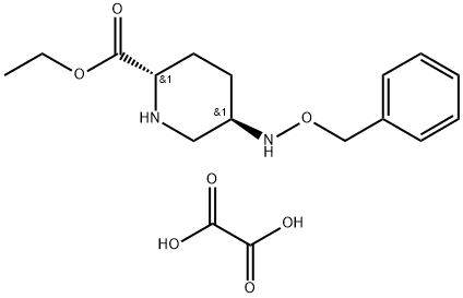 Etil(2s,5r)-5-((benzyloxy)amino)piperidine-2-carboxylate oksalat
