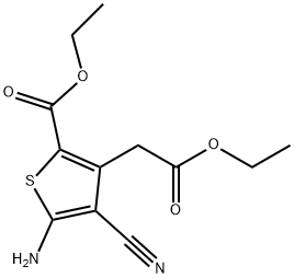 Etil 5-amino-4-siano-3-(2-etoksi-2-oksoetil)tiofena-2-karboksilat