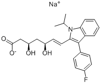 Garam natrium fluvastatin
