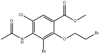 Metil 4-(asetilMino)-3-broMo-2-(2-broMoetoksi)-5-klorobenzoat