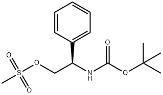 N-[(1R)-2-[(Metilsulfonil)oksi]-1-feniletil]asam karbamat 1,1-dimetiletil ester