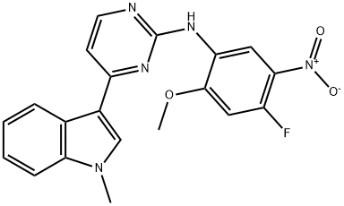 N-(4-fluoro-2-Metoksi-5-nitrofenil)-4-(1-Methylindol-3-yl)pyriMidin-2-aMine