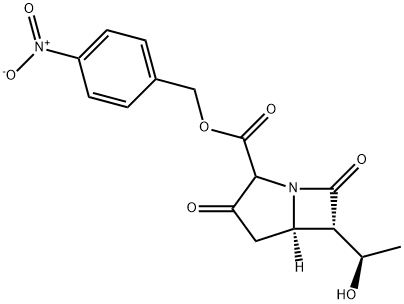 p-Nitrobenzil-6-(1-hidroksietil)-1-azabisiklo(3.2.0)heptana-3,7-dione-2-karboksilat