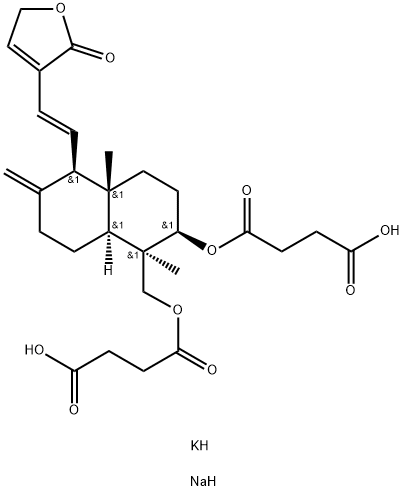 Kalium natrium Dehidroandrografolida Suksinat