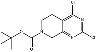 tert-Butil 2,4-dikloro-5,6,7,8-tetrahidropirido[3,4-d]pirimidin-7-karboksilat